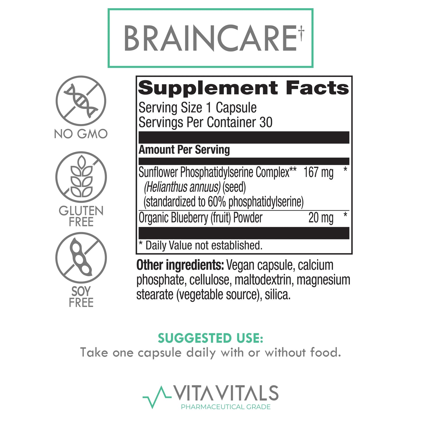 BrainCare - VitaVitals - ATX Supplements & Nutrition