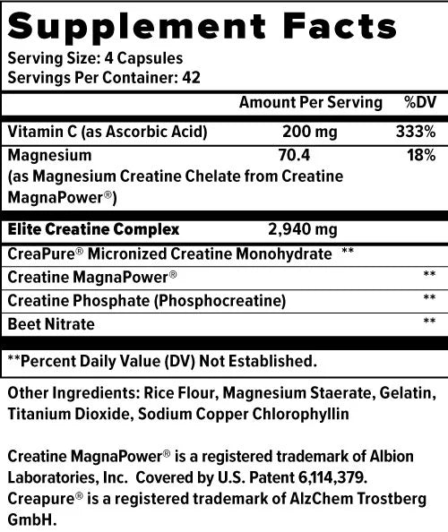 Cr-Power - Top Trainer - ATX Supplements & Nutrition