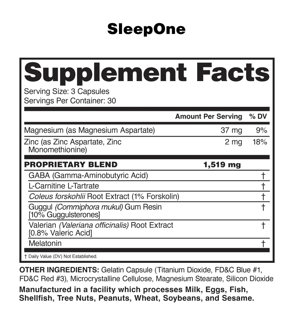 SleepOne - NutraOne - ATX Supplements & Nutrition