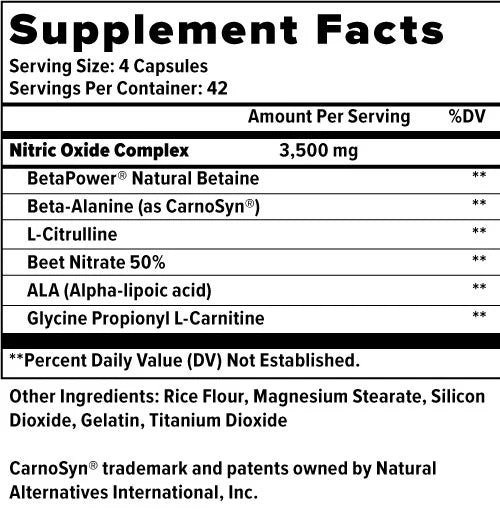 N.O. Pump - Top Trainer - ATX Supplements & Nutrition