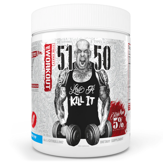 5150 (High-Stim Pre-Workout) - 5% Nutrition - ATX Supplements & Nutrition