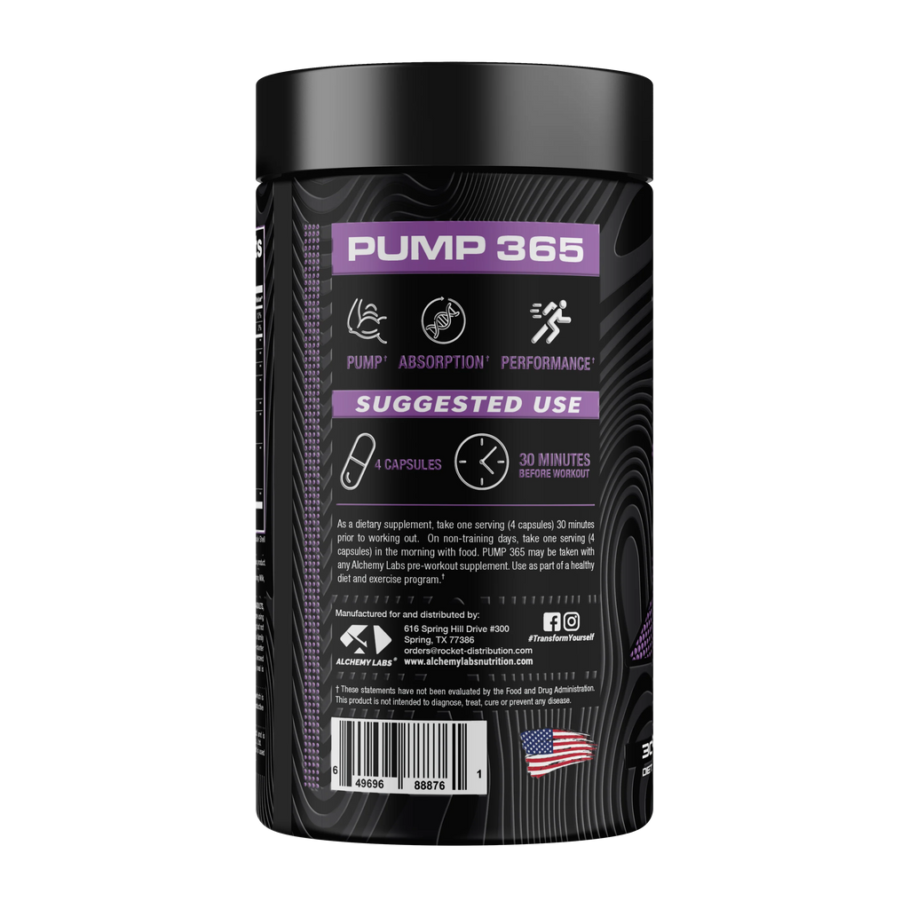 Pump 365 - Alchemy Labs - ATX Supplements & Nutrition