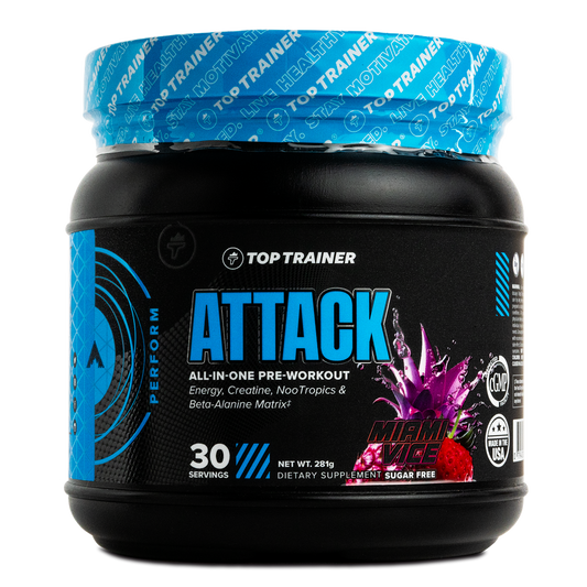 Attack Pre-Workout - Top Trainer - ATX Supplements & Nutrition
