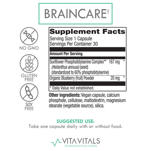 BrainCare - VitaVitals - ATX Supplements & Nutrition