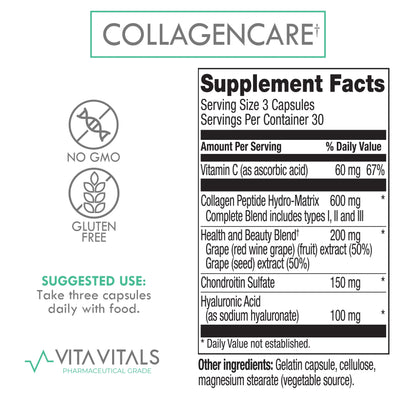 CollagenCare - VitaVitals - ATX Supplements & Nutrition