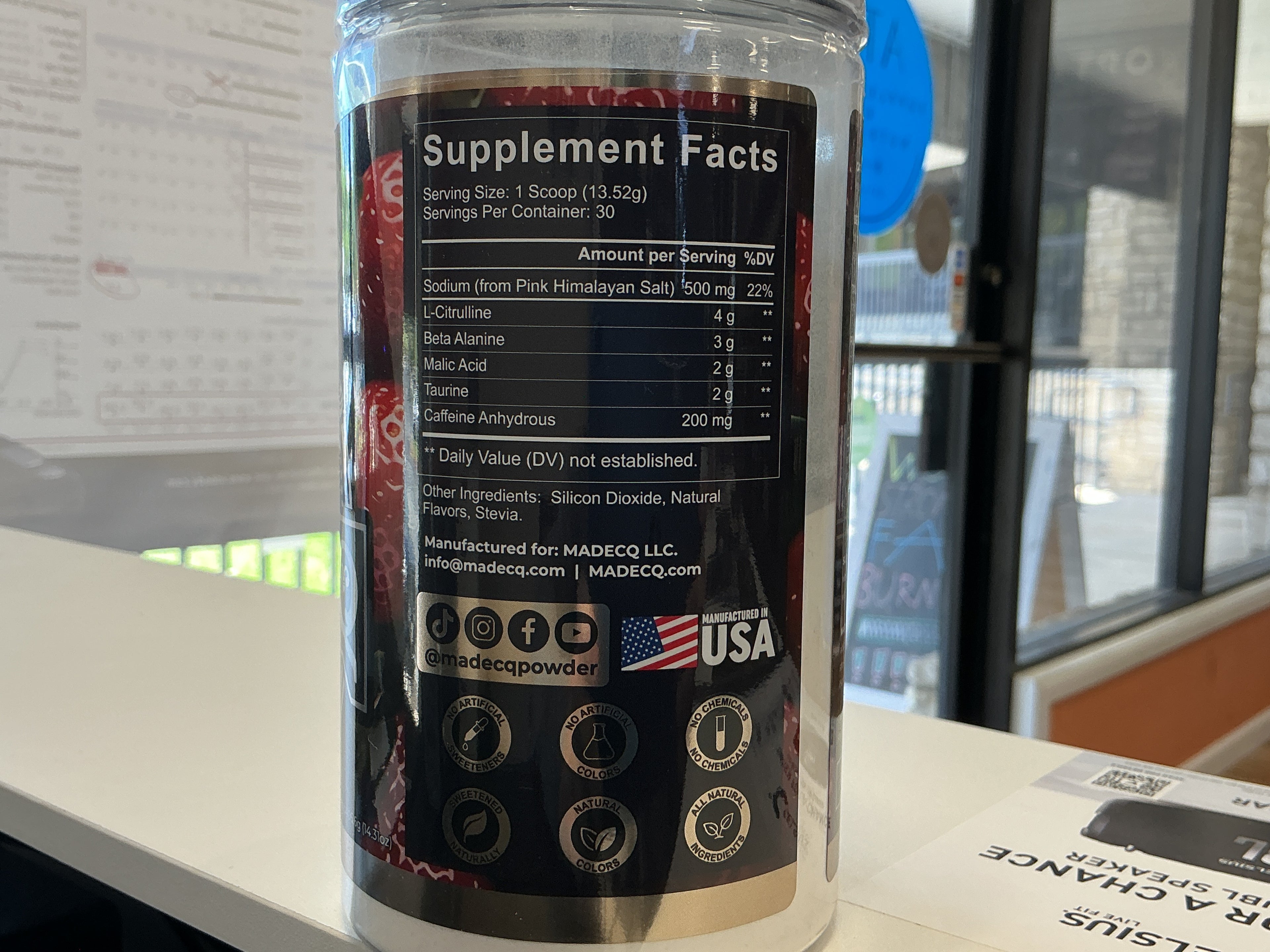 Madecq (Strawberry) - ATX Supplements & Nutrition