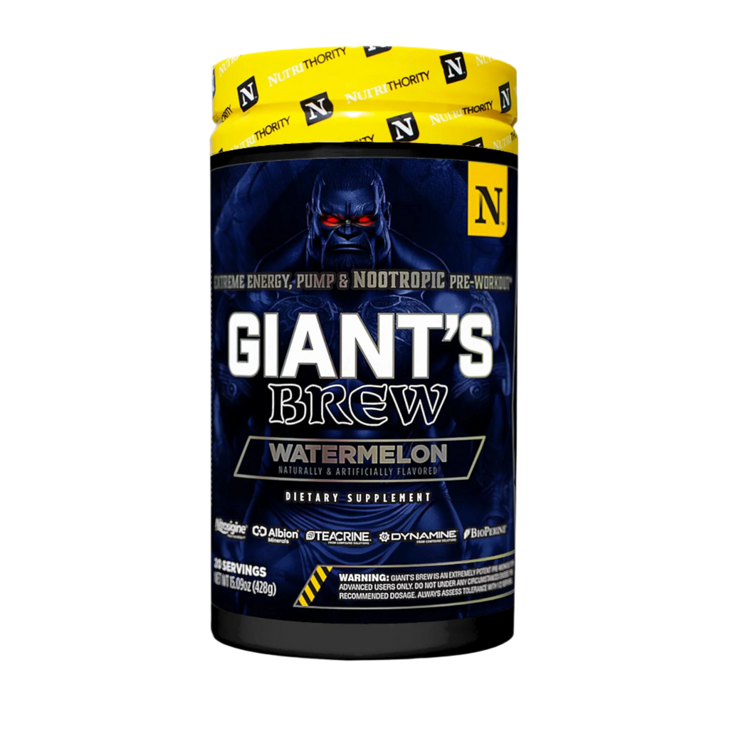 Giant's Brew Pre-Workout - Nutrithority - ATX Supplements & Nutrition