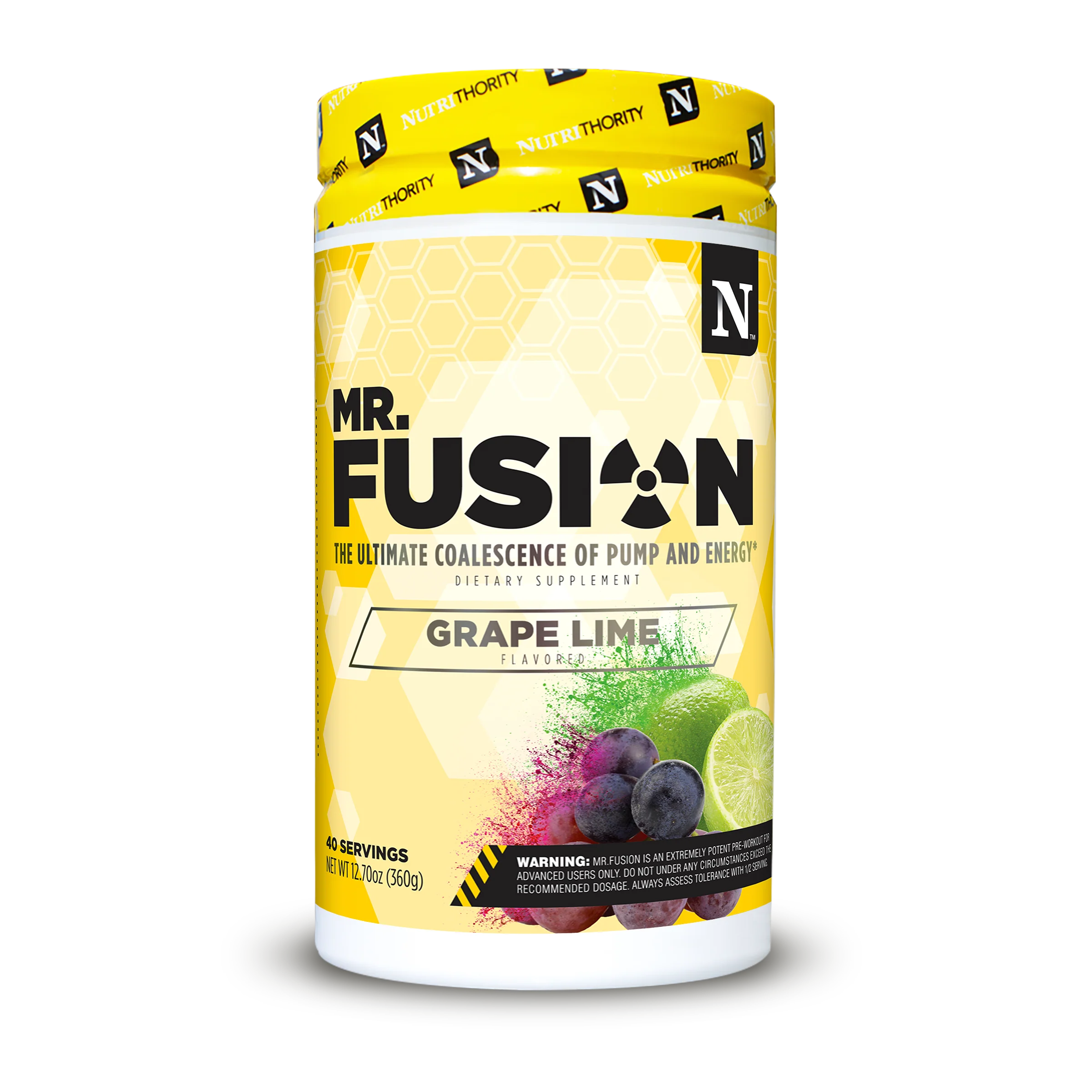 Mr Fusion Pre-Workout - Nutrithority - ATX Supplements & Nutrition
