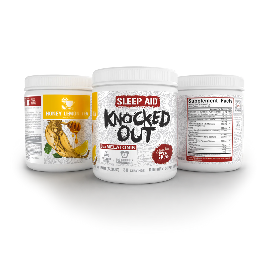 Knocked The F*ck Out (Sleep Aid) - 5% Nutrition - ATX Supplements & Nutrition