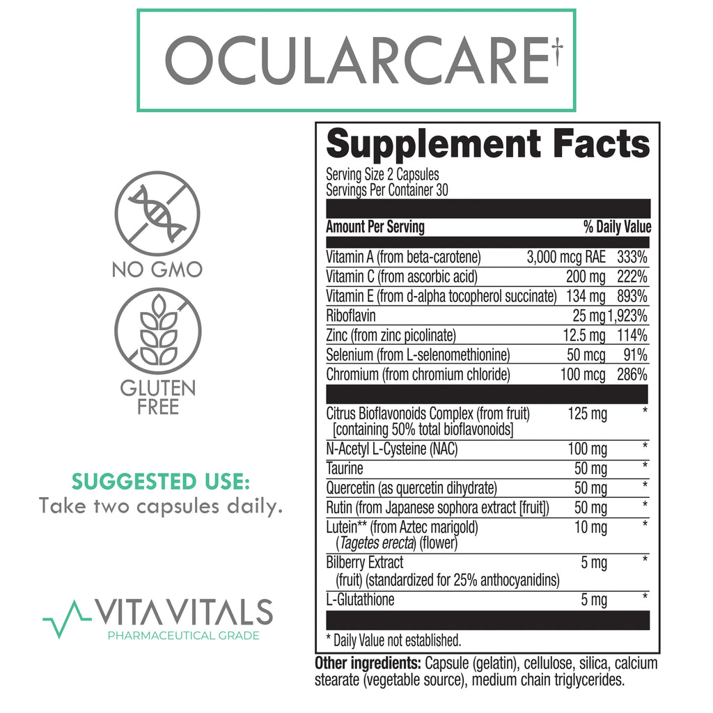 OcularCare - VitaVitals - ATX Supplements & Nutrition