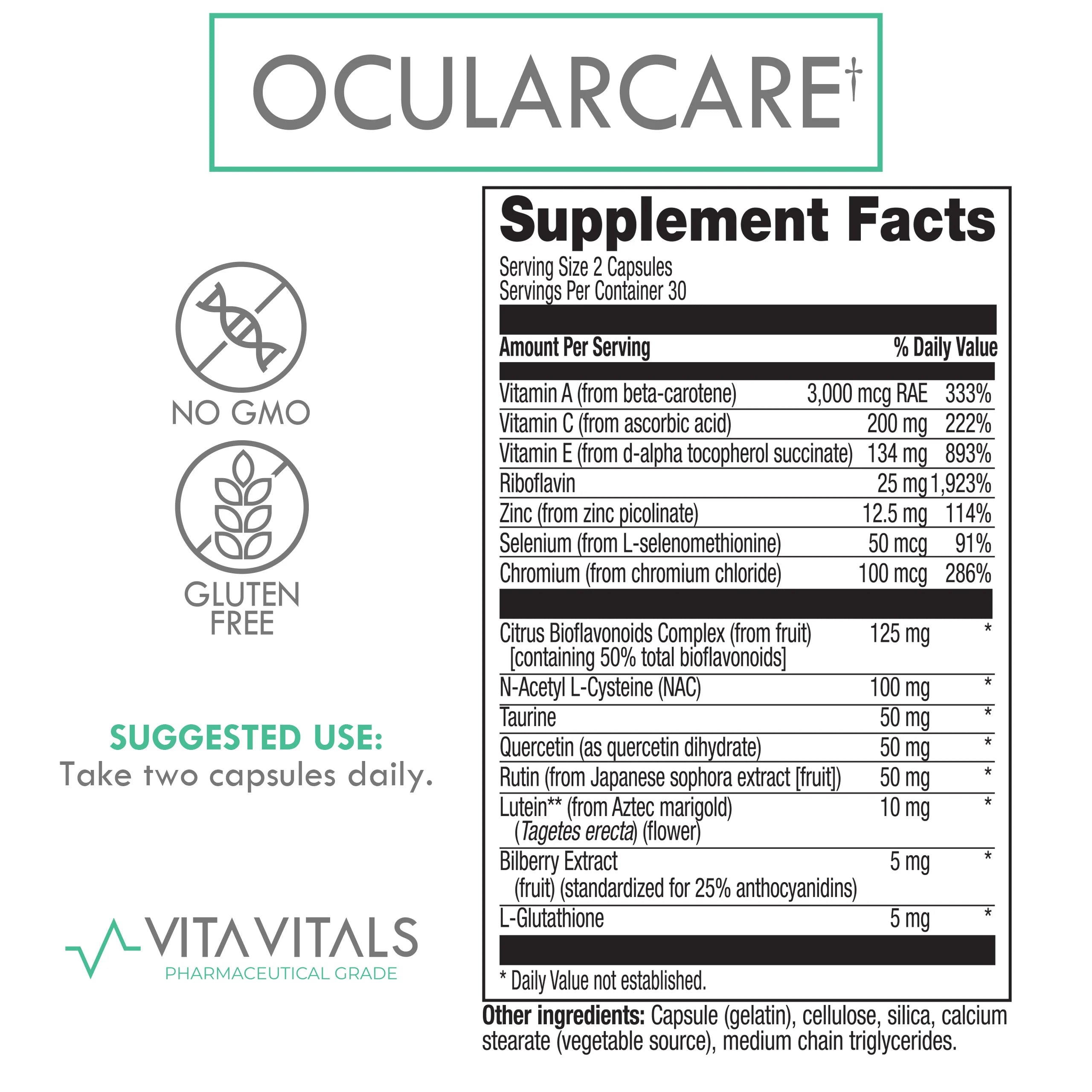 OcularCare - VitaVitals - ATX Supplements & Nutrition