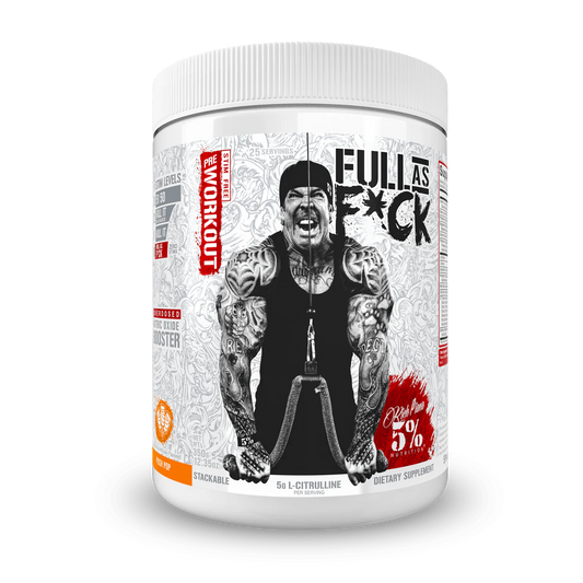 Full As F*ck (Nitric Oxide Booster & Non-Stim Pre-Workout) - 5% Nutrition - ATX Supplements & Nutrition